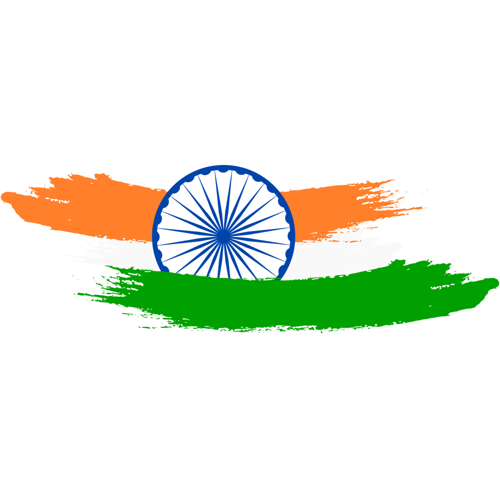 Indian Flag Design transparent PNG