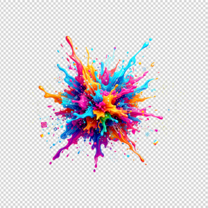 abstract-vibrant-tech-paint-splash Holi